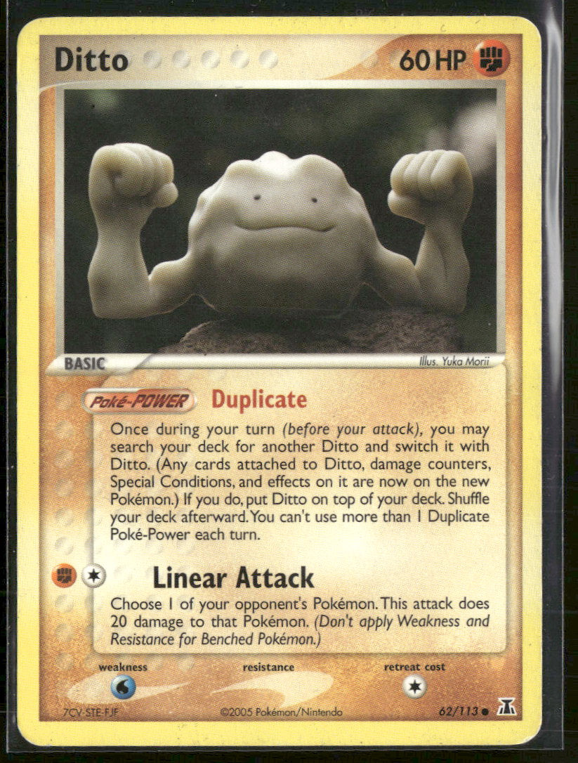 Delta Species Ditto (Geodude) #62/113