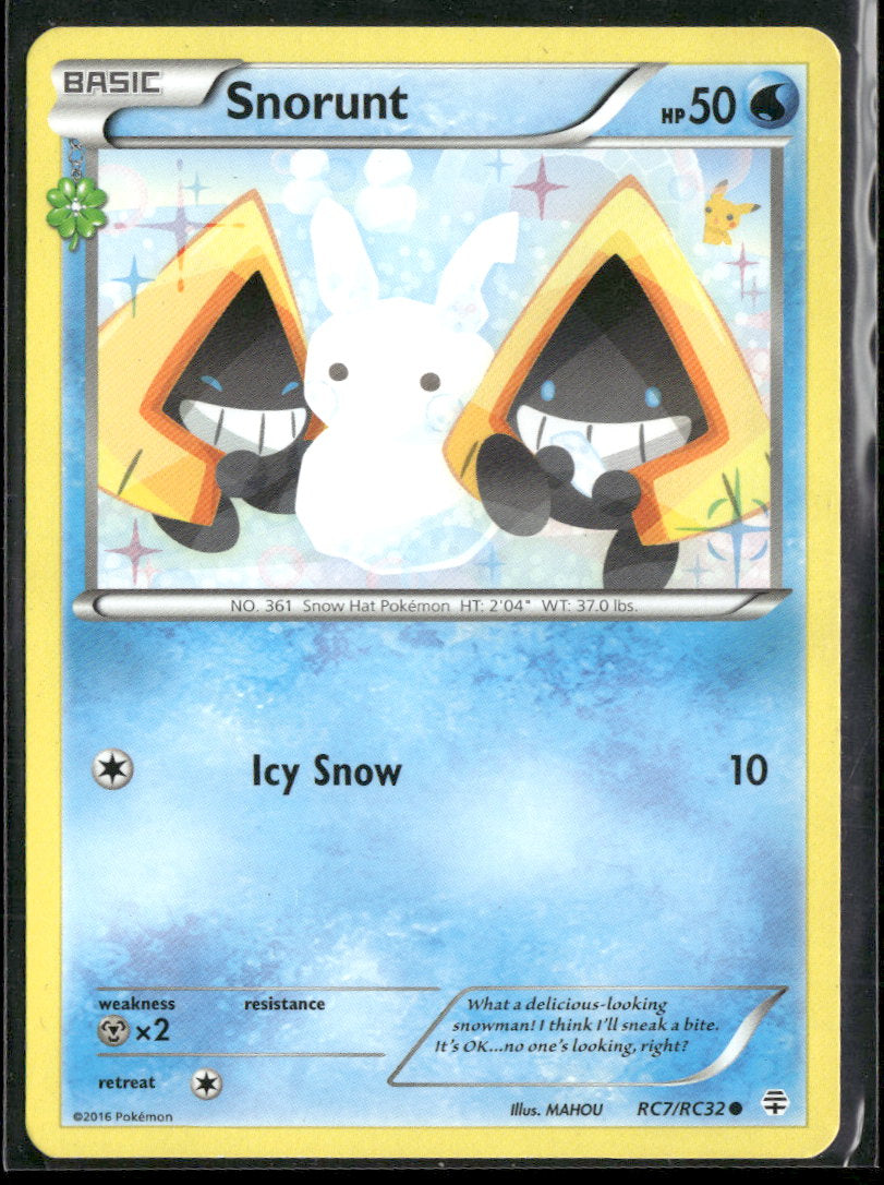 Generations: Radiant Collection Snorunt #RC7/RC32