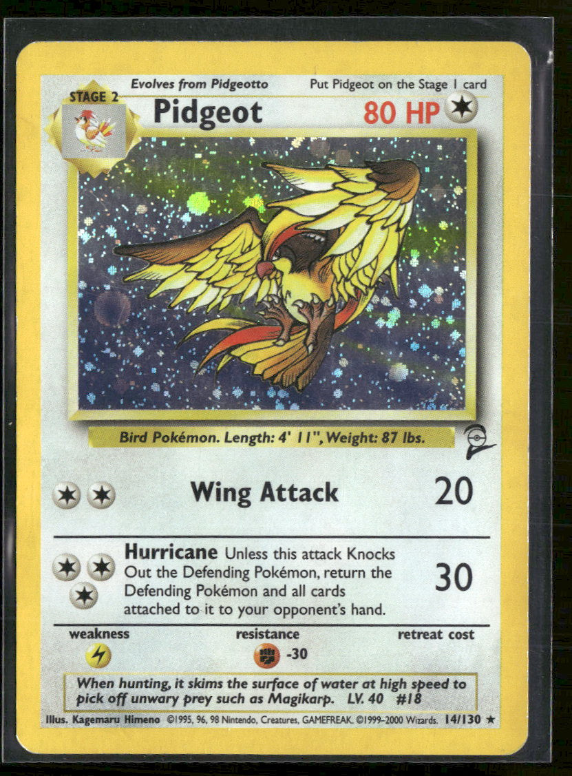 Base Set 2 Pidgeot #014/130 Damaged