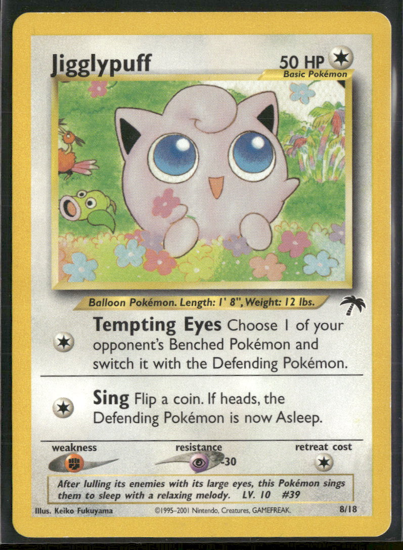Southern Islands Jigglypuff #08/18