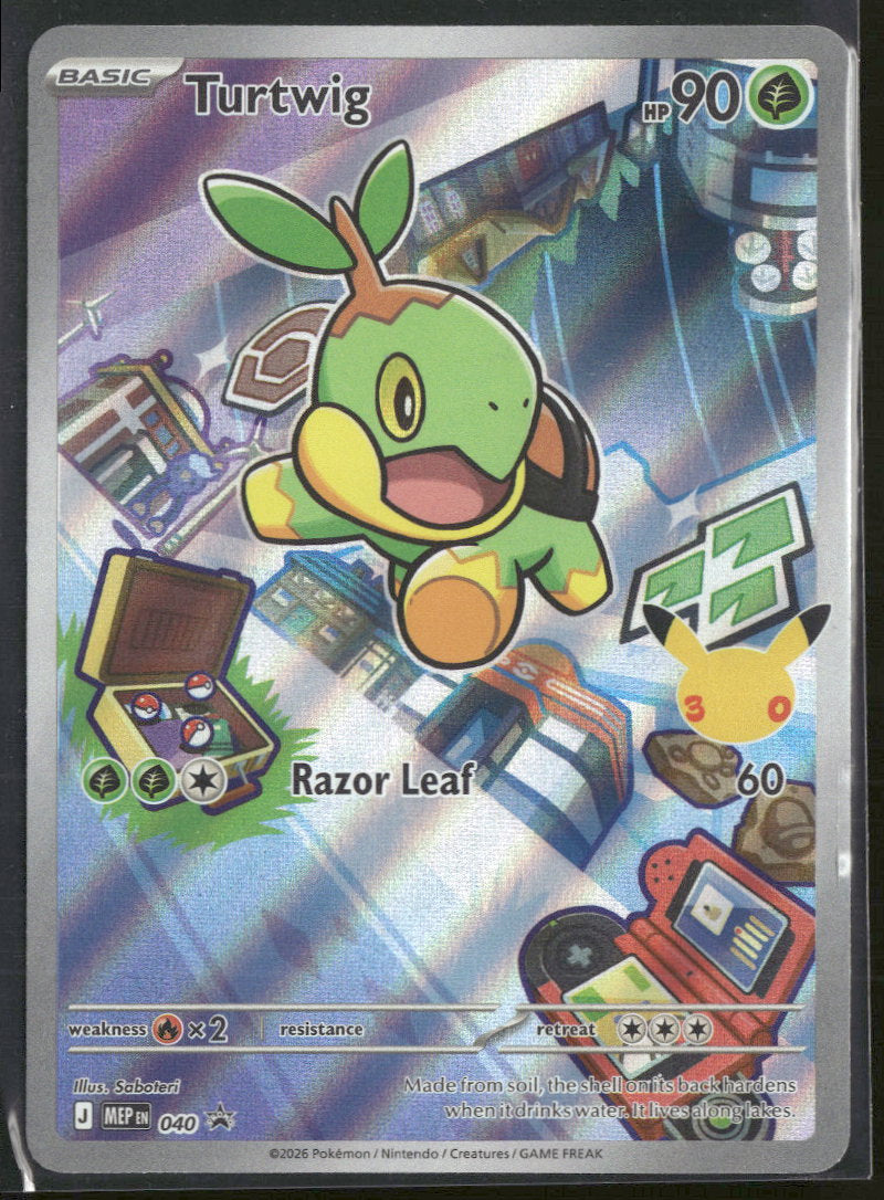 ME: Mega Evolution Promo Turtwig #040