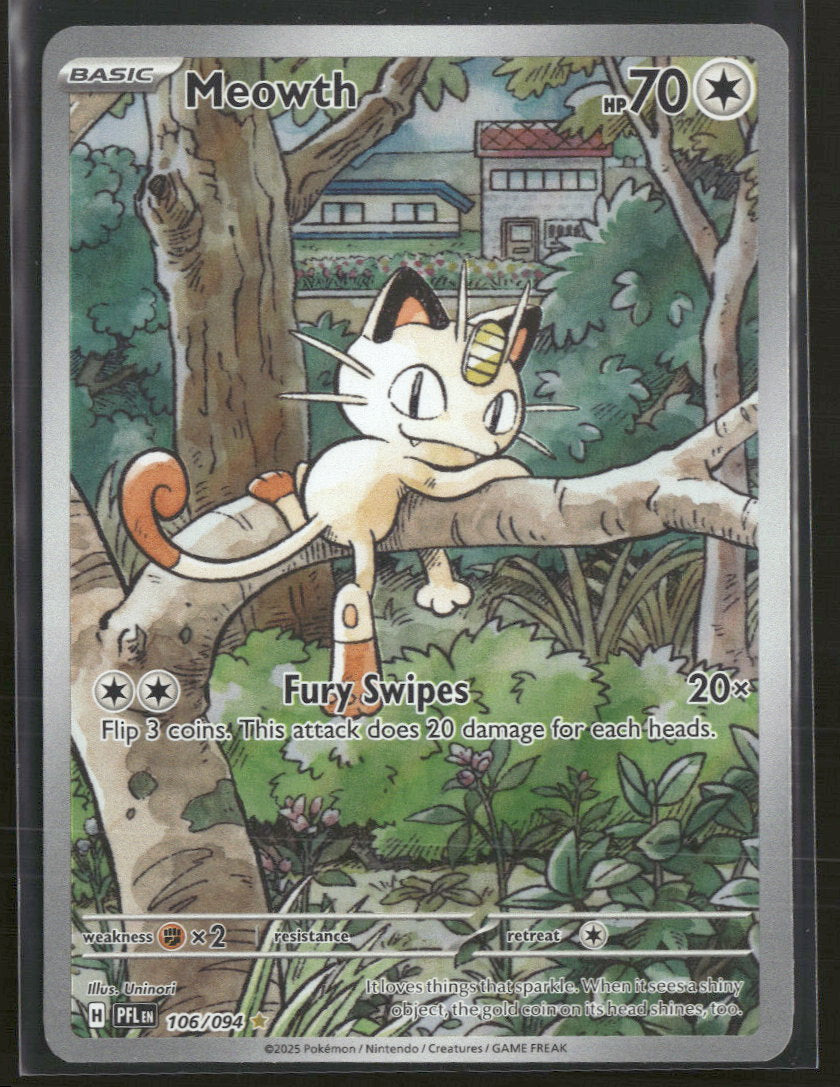 ME02: Phantasmal Flames Meowth #106/094