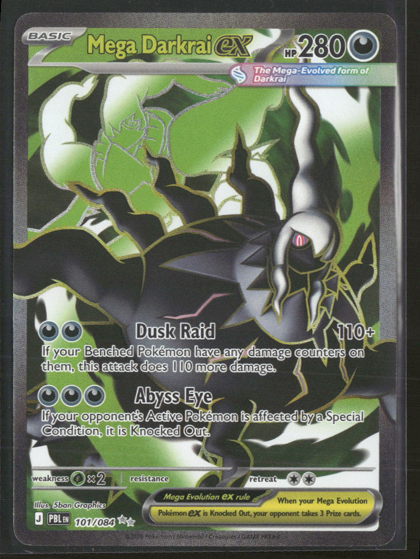 ME05: Pitch Black Mega Darkrai ex #101/084