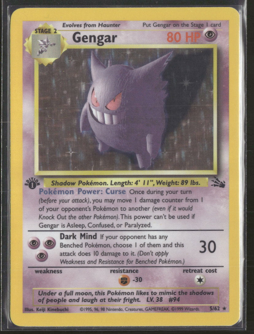 Fossil Gengar (5) #05/62