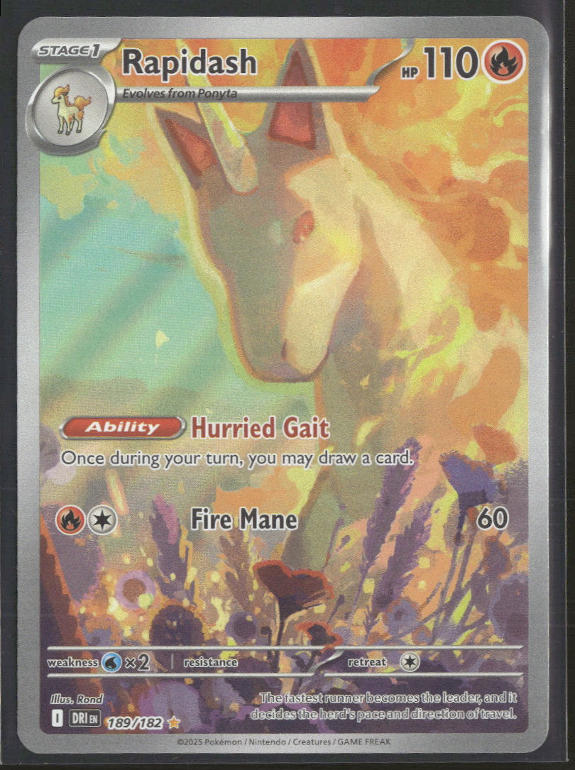 SV10: Destined Rivals Rapidash #189/182