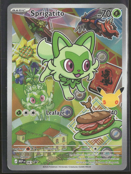 ME: Mega Evolution Promo Sprigatito #061