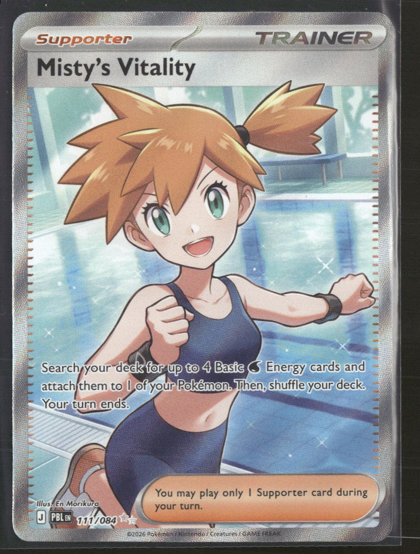 ME05: Pitch Black Misty's Vitality #111/084