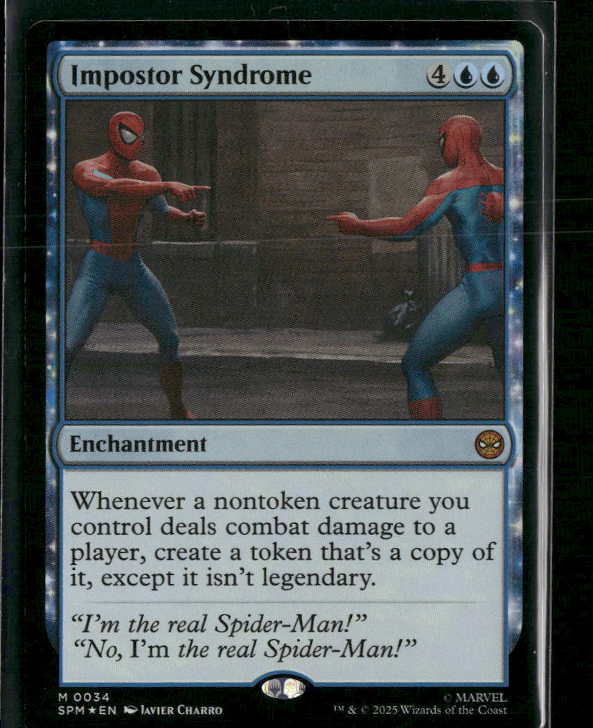 Marvel's Spider-Man Impostor Syndrome Foil #34