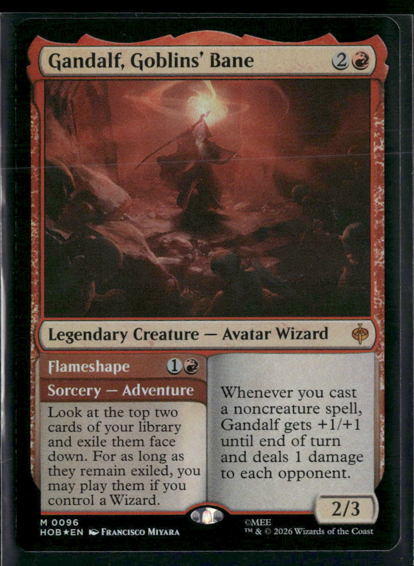 The Hobbit Gandalf, Goblins' Bane Foil #96