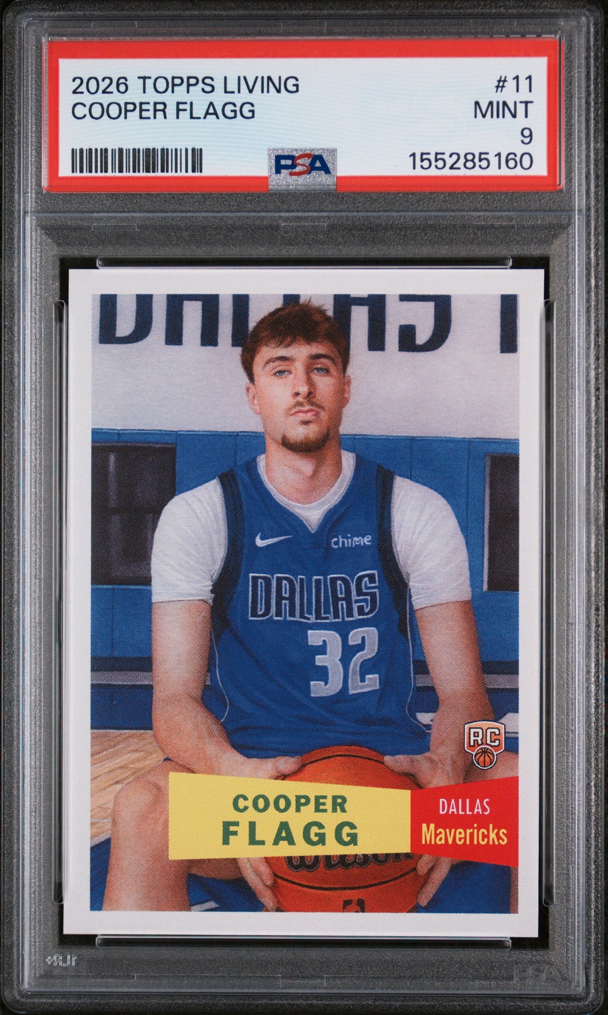2026 Topps Living Cooper Flagg 9 PSA #11