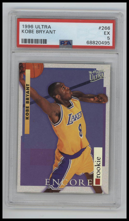 1996 Ultra Kobe Bryant 5 PSA #266