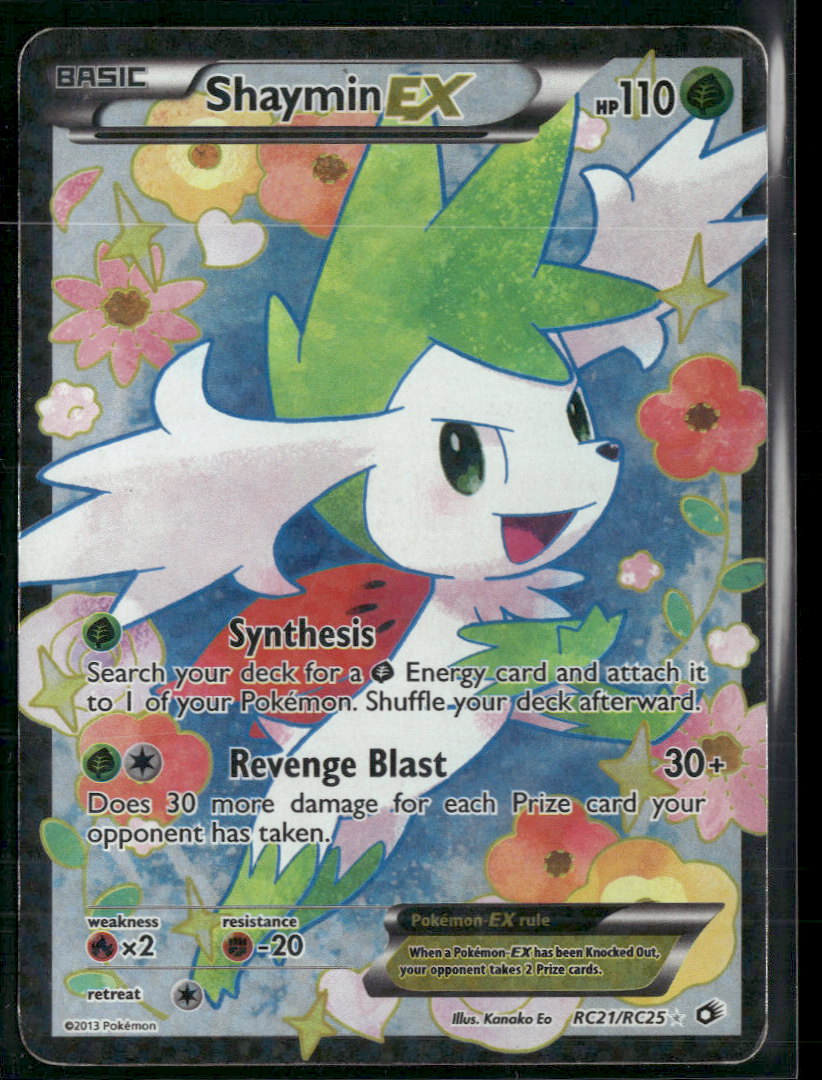 Legendary Treasures: Radiant Collection Shaymin EX (Full Art) #RC21/RC25