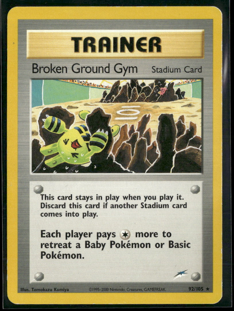 Neo Destiny Broken Ground Gym #092/105