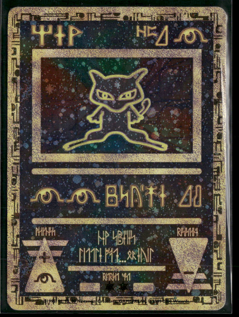 Miscellaneous Cards & Products Ancient Mew #1 Damaged