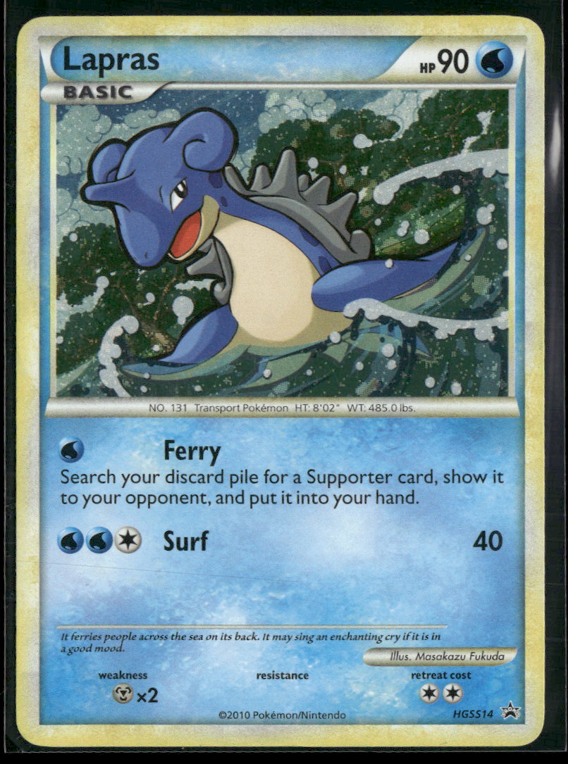 HGSS Promos Lapras #HGSS14