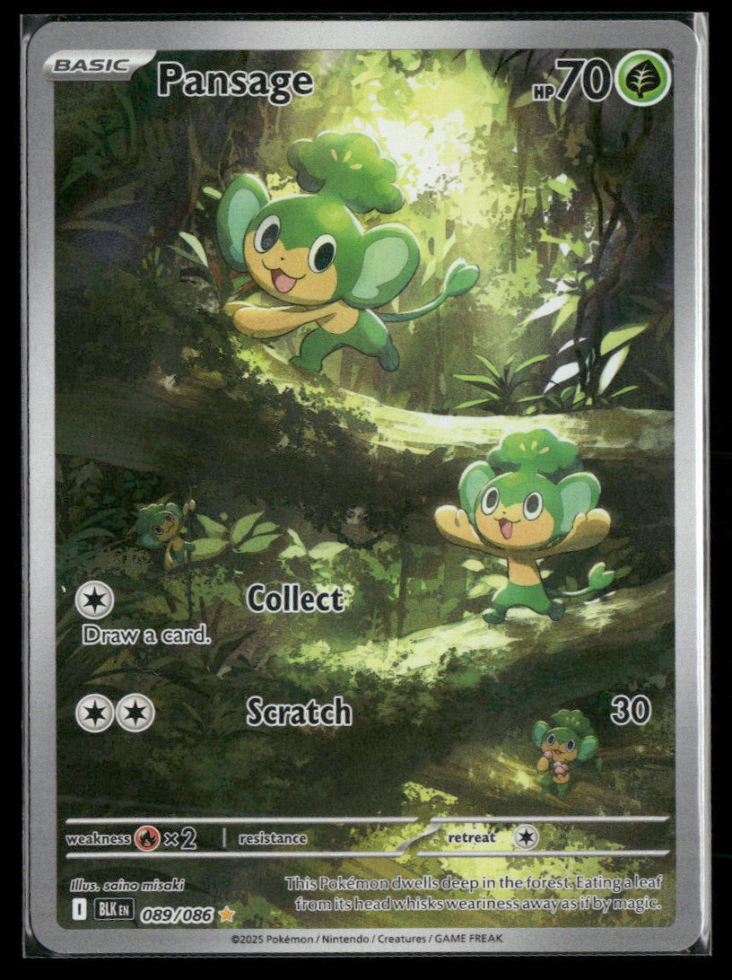 SV: Black Bolt Pansage #089/086
