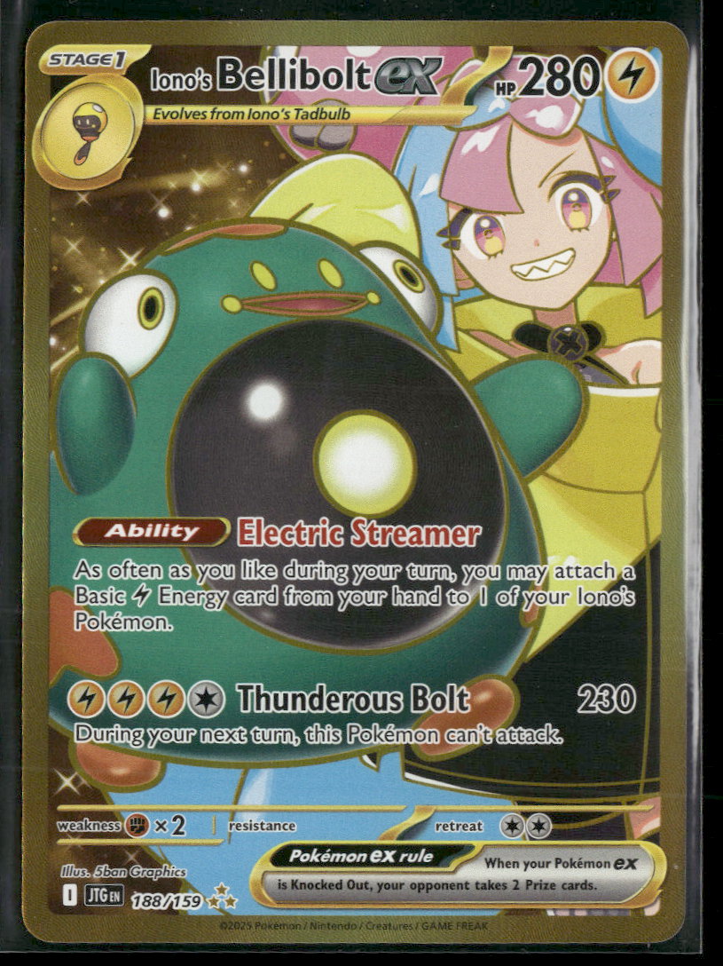 SV09: Journey Together Iono's Bellibolt ex #188/159