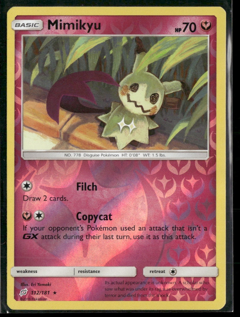 SM - Team Up Mimikyu #112/181