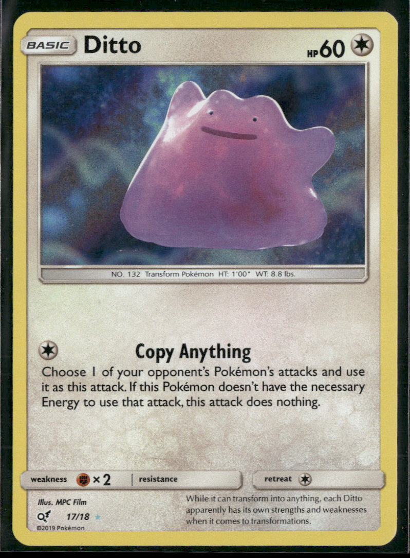 Detective Pikachu Ditto #17/18