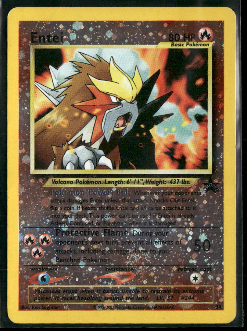 WoTC Promo Entei #34/53