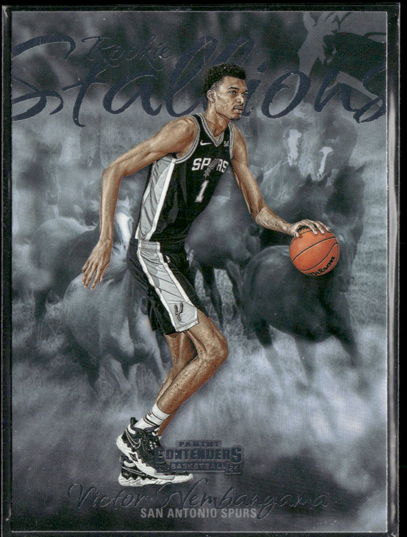 2023-24 Panini Contenders Rookie Stallions Victor Wembanyama #21