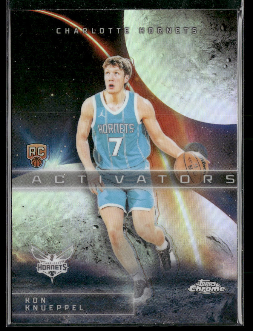 2025-26 Topps Chrome Activators Refractor Kon Knueppel #AC-14