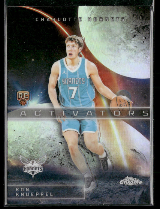 2025-26 Topps Chrome Activators Refractor Kon Knueppel #AC-14