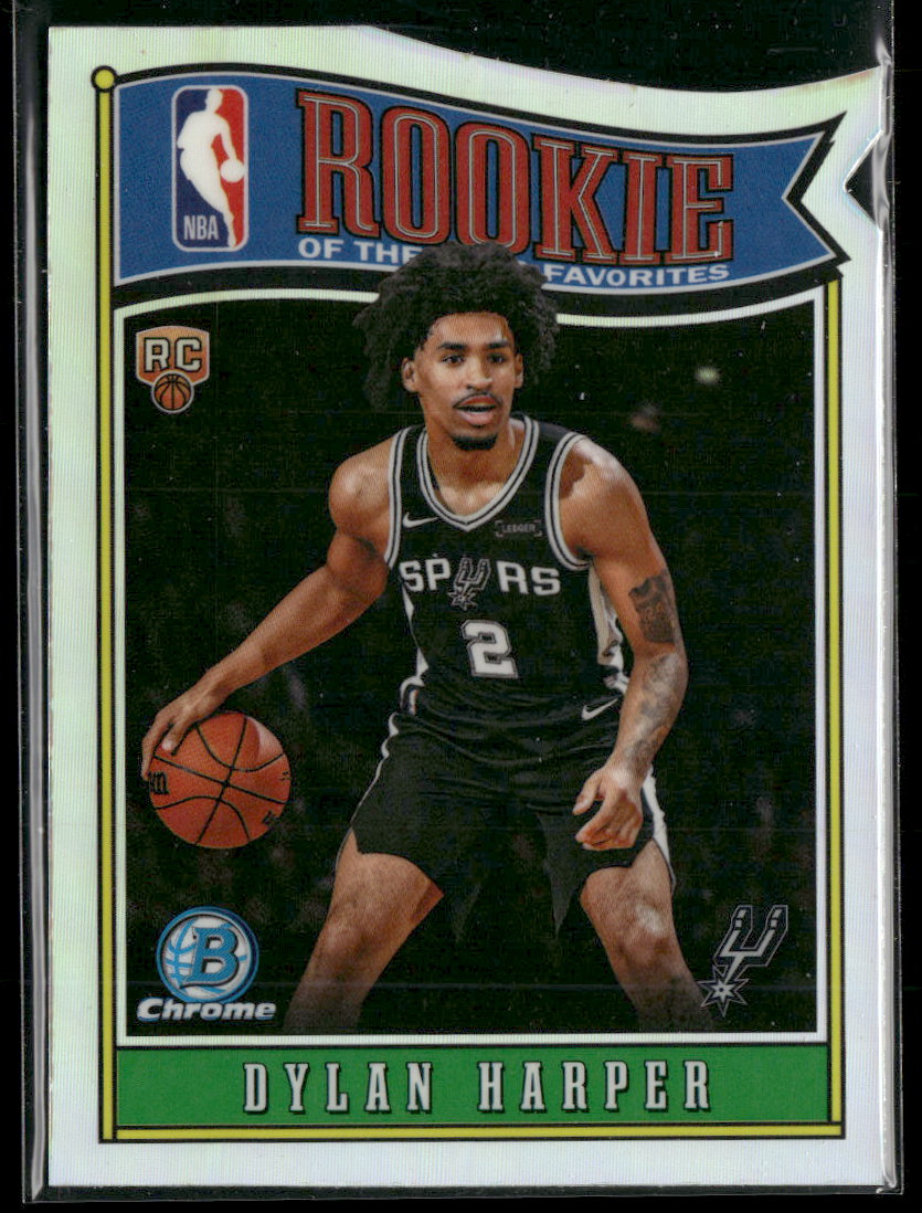 2025-26 Bowman Rookie of the Year Favorites Dylan Harper #RY-2