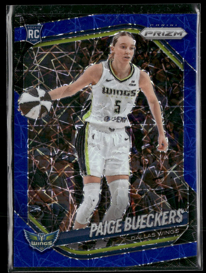 2025 Panini Prizm WNBA Blue Velocity Prizms Paige Bueckers #5