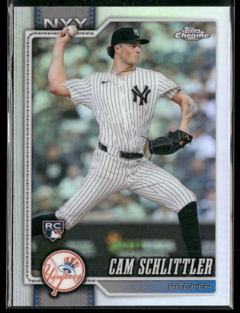 2026 Topps Chrome Topps Refractor Cam Schlittler RC #262