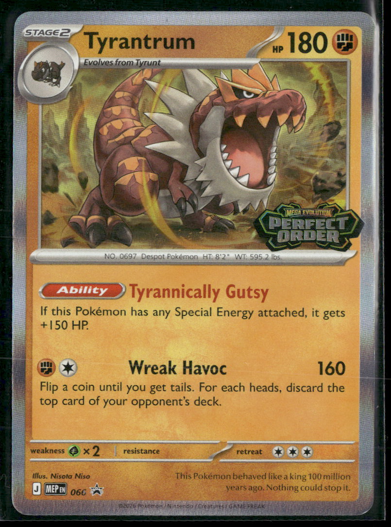 ME: Mega Evolution Promo Tyrantrum #066