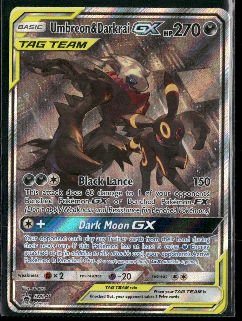 SM Promos Umbreon & Darkrai GX #SM241