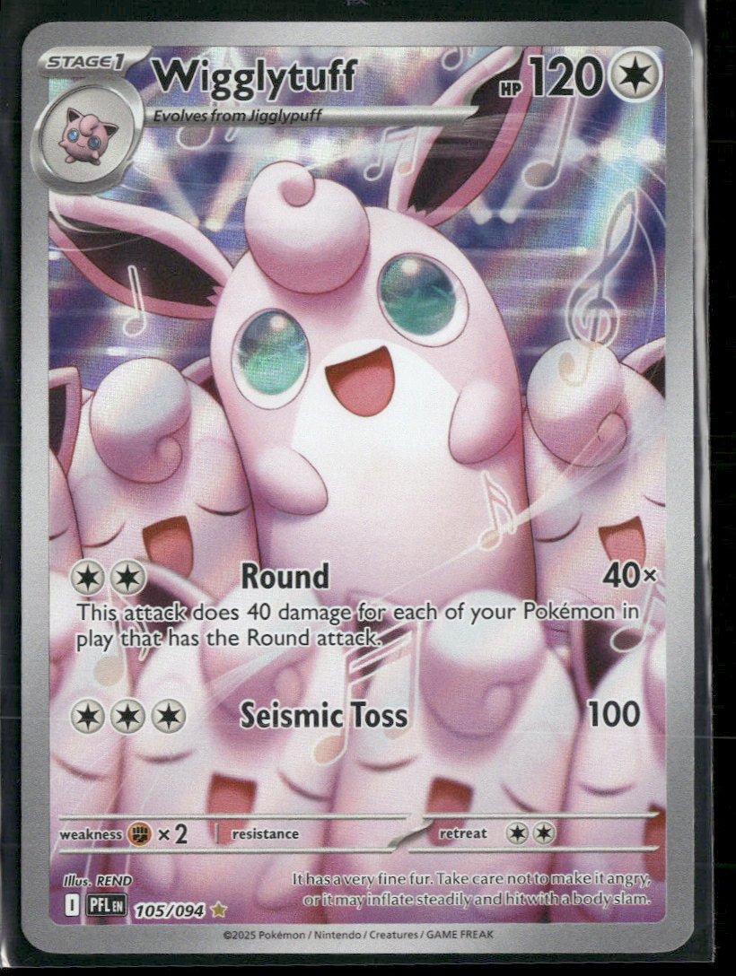 ME02: Phantasmal Flames Wigglytuff #105/094