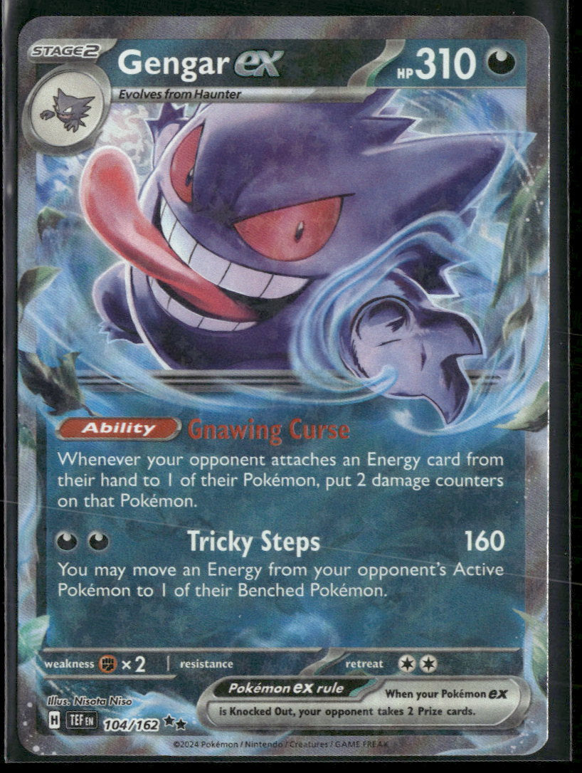 SV05: Temporal Forces Gengar ex #104/162