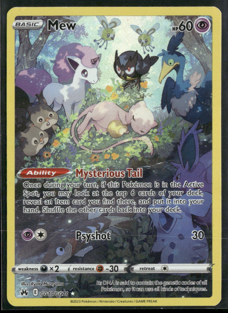 SWSH: Crown Zenith: Galarian Gallery Mew #GG10/GG70