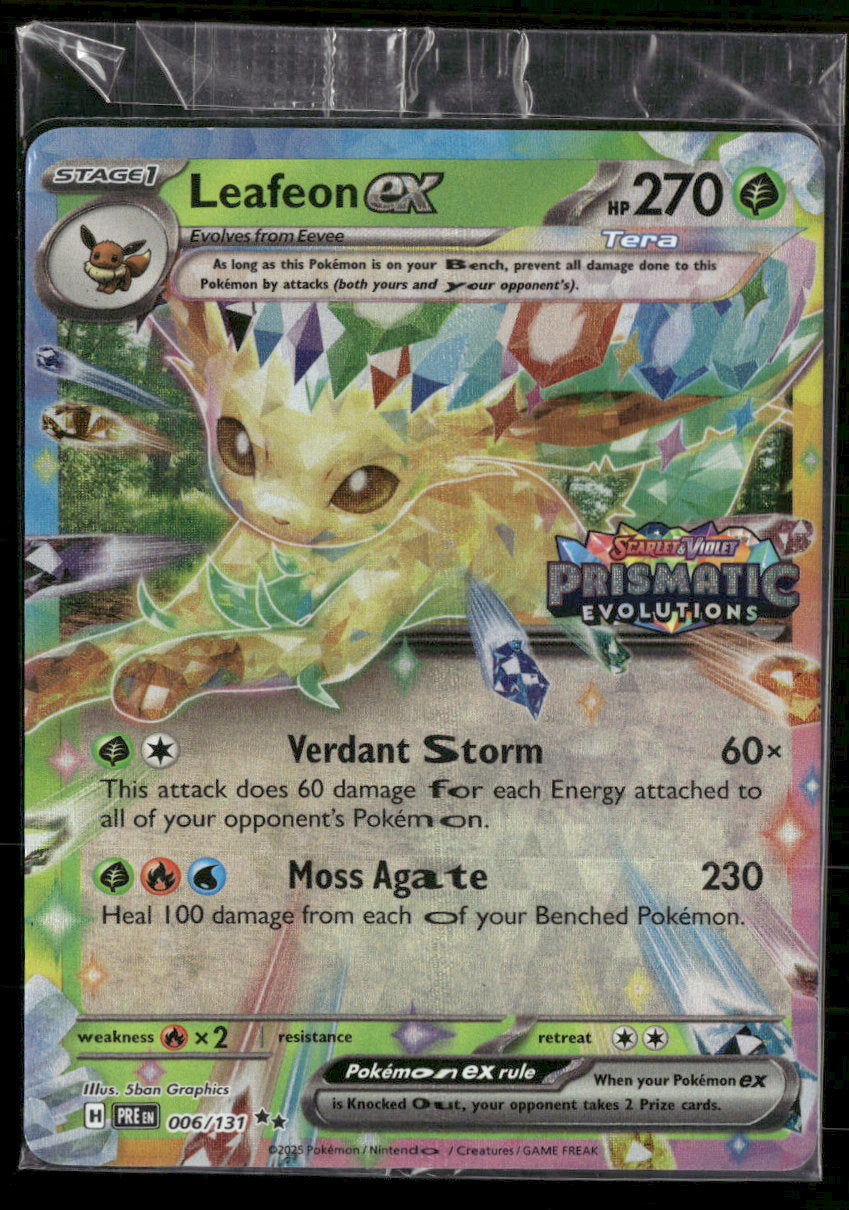 Miscellaneous Cards & Products Leafeon ex #006/131