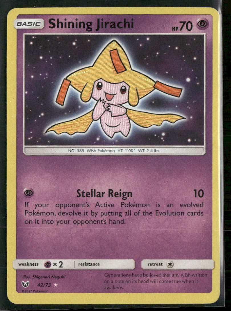 Shining Legends Shining Jirachi #42/73