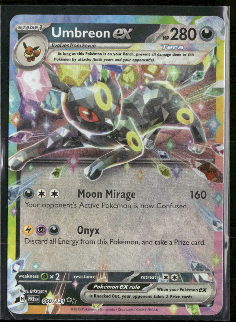 SV: Prismatic Evolutions Umbreon ex #060/131