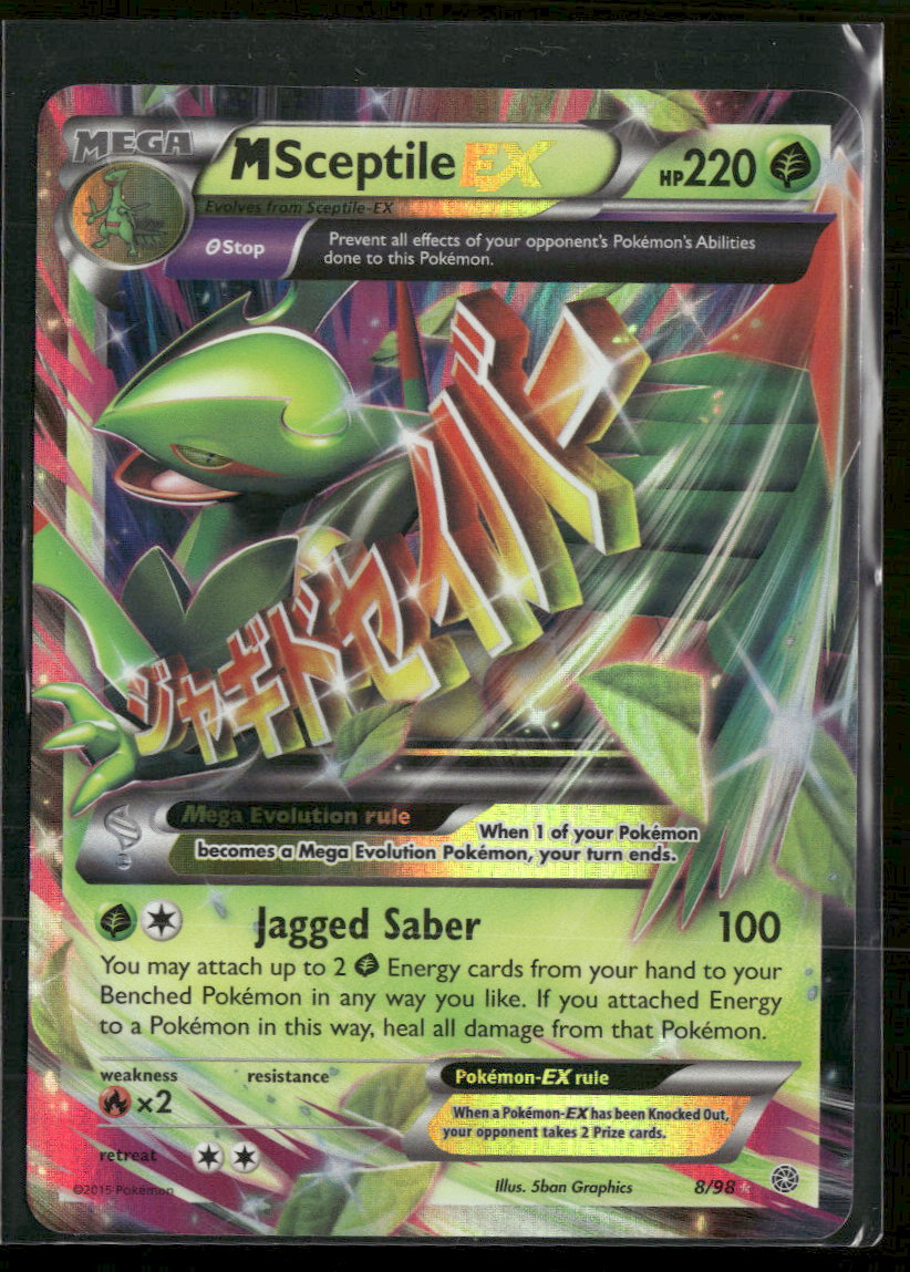 XY - Ancient Origins M Sceptile EX #8/98