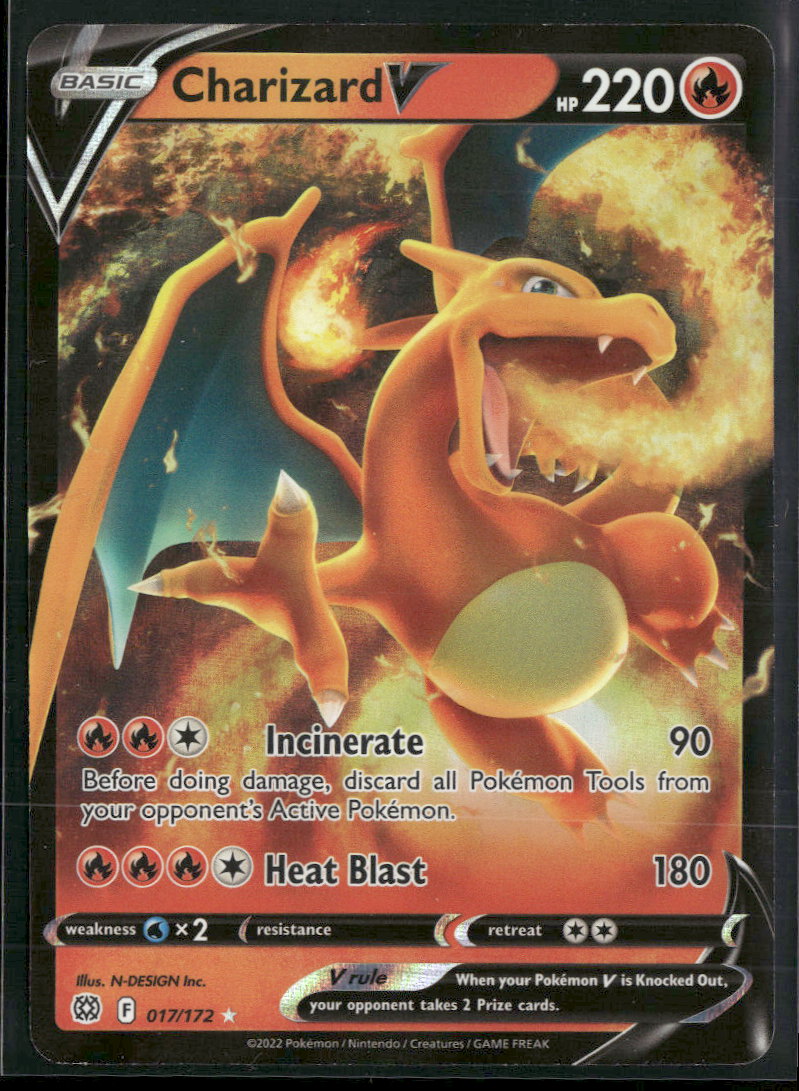 SWSH09: Brilliant Stars Charizard V #017/172