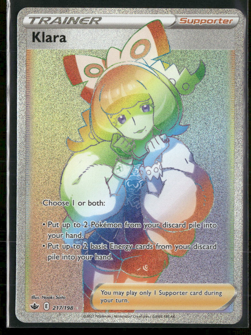 SWSH06: Chilling Reign Klara (Secret) #217/198