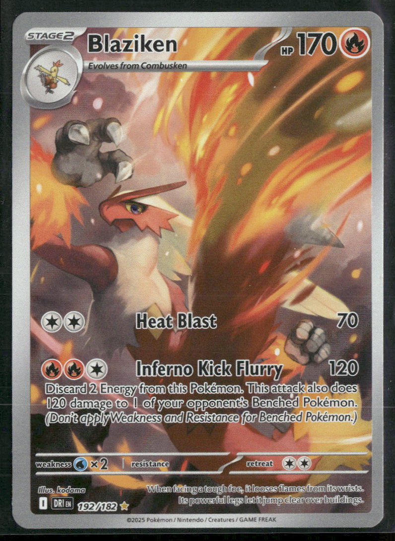 SV10: Destined Rivals Blaziken #192/182