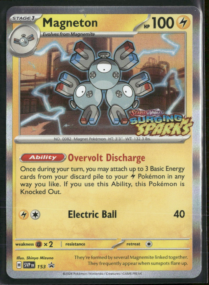 SV: Scarlet & Violet Promo Cards Magneton #153
