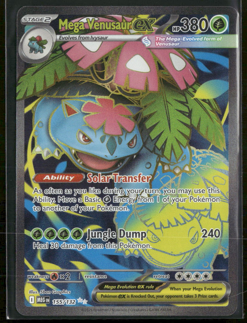 ME01: Mega Evolution Mega Venusaur ex #155/132
