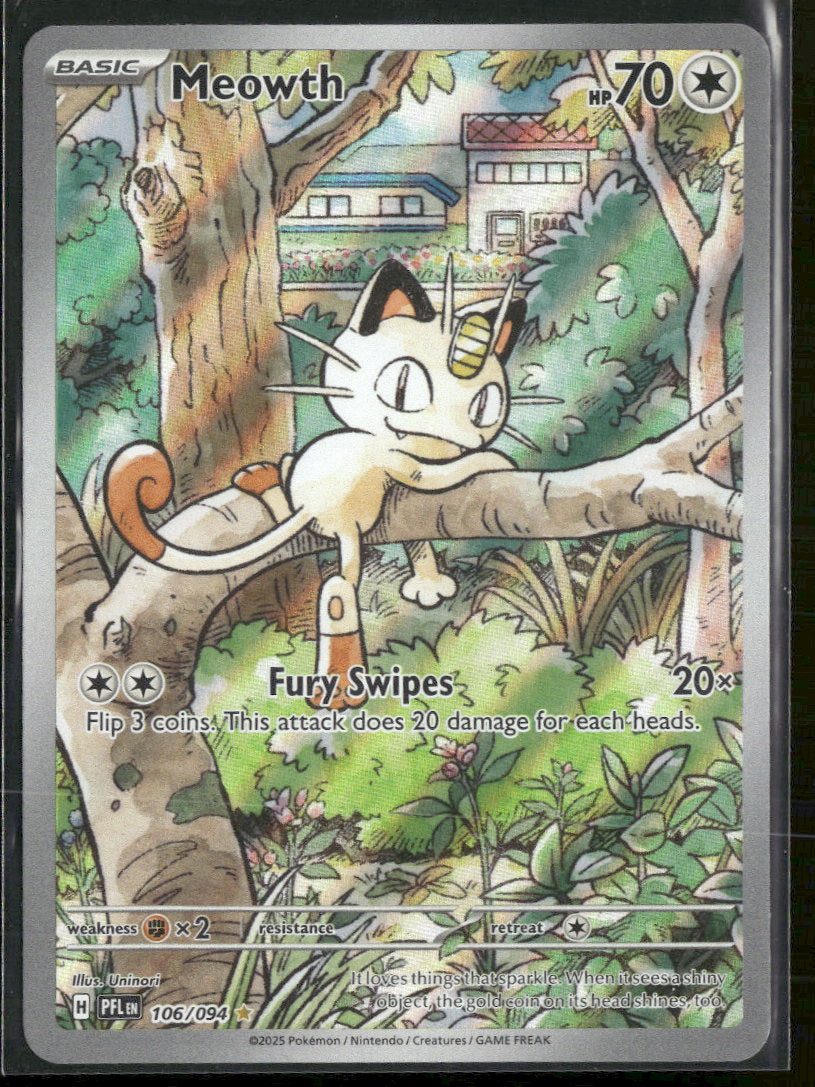 ME02: Phantasmal Flames Meowth #106/094