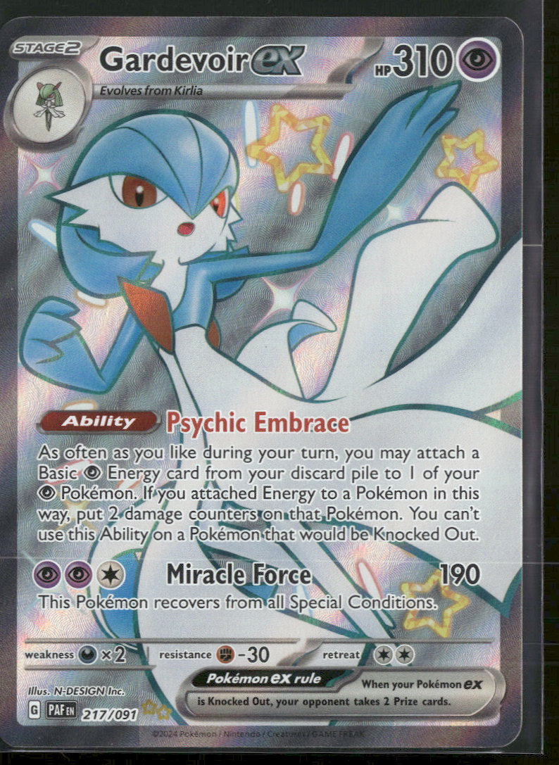 SV: Paldean Fates Gardevoir ex #217/091