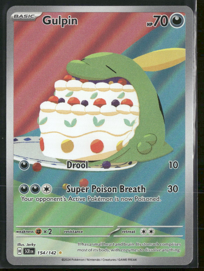 SV07: Stellar Crown Gulpin #154/142