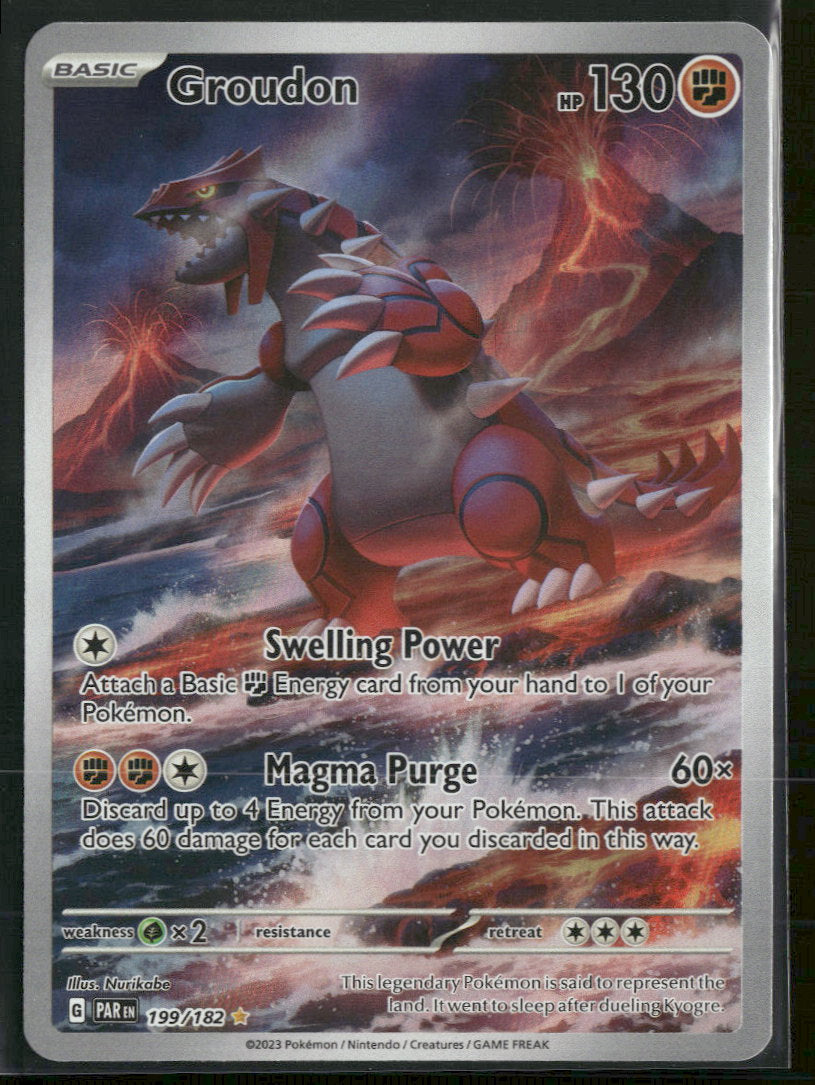 SV04: Paradox Rift Groudon #199/182