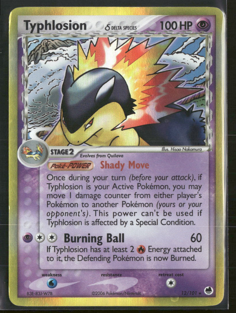 Dragon Frontiers Typhlosion (Delta Species) #12/101