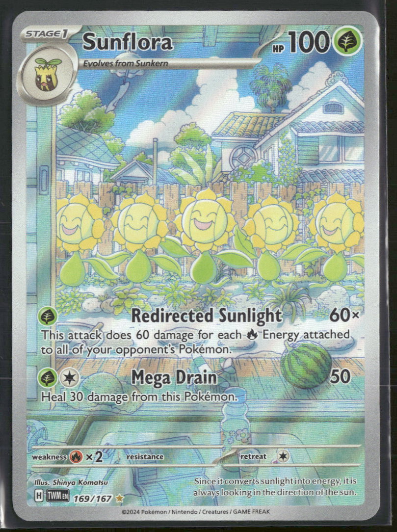SV06: Twilight Masquerade Sunflora #169/167